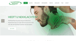Desktop Screenshot of fysiobalijelaan.nl