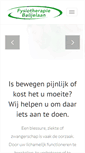 Mobile Screenshot of fysiobalijelaan.nl